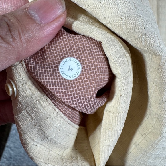 Lululemon Grid Fleece Hiking Pink Clay Jacket Size 4 Gorp Outdoor Casual - Picture 14 of 16